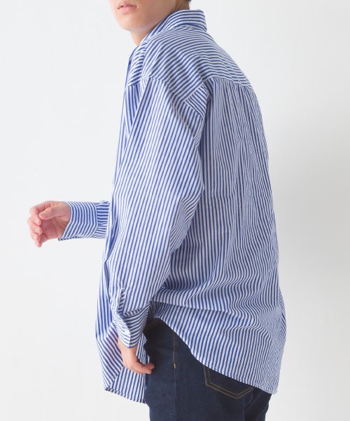 OMNES(オムネス)/【OMNES】メンズ 製品洗いコットンブロード レギュラーカラー 長袖シャツ/img20