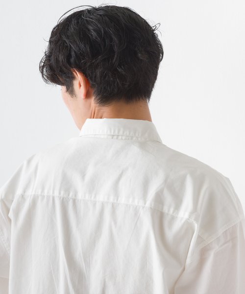 OMNES(オムネス)/【OMNES】メンズ 製品洗いコットンブロード レギュラーカラー 長袖シャツ/img28