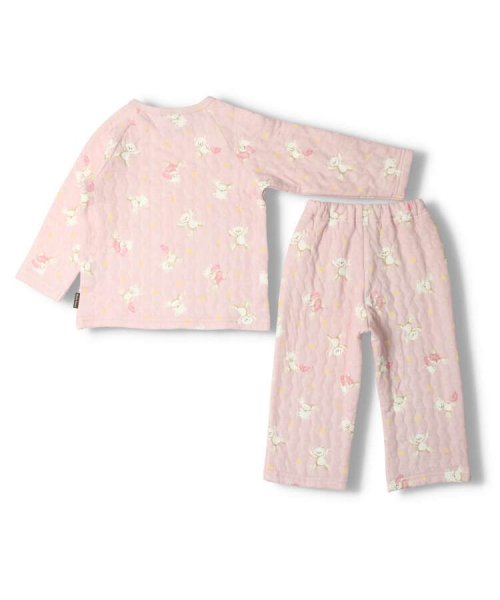 Kids Foret(キッズフォーレ)/【子供服】 Kids Foret (キッズフォーレ) くま柄キルトパジャマ 90cm～140cm B51703/img03