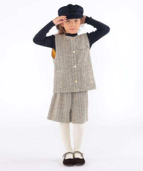 SHIPS KIDS(シップスキッズ)/SHIPS KIDS:100～130cm / ツイード キュロット/img03