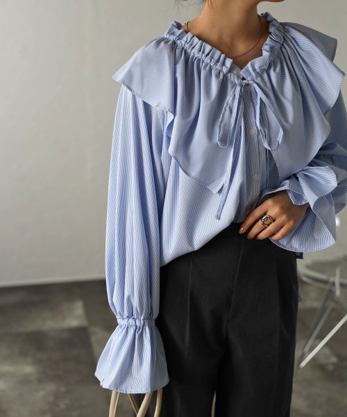 ラッフルカラーブラウス 人気・おすすめ｜使いやすい・旅行におすすめ 品質保証 全国発送 正規品・日本国内発送・安心保証付き