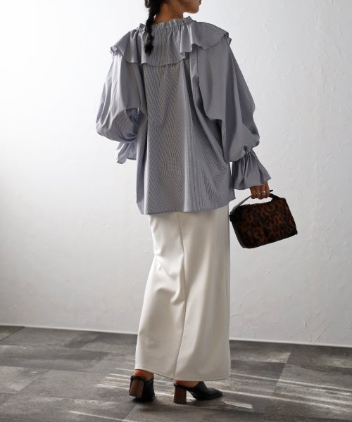 ラッフルカラーブラウス 人気・おすすめ｜使いやすい・旅行におすすめ 品質保証 全国発送 正規品・日本国内発送・安心保証付き