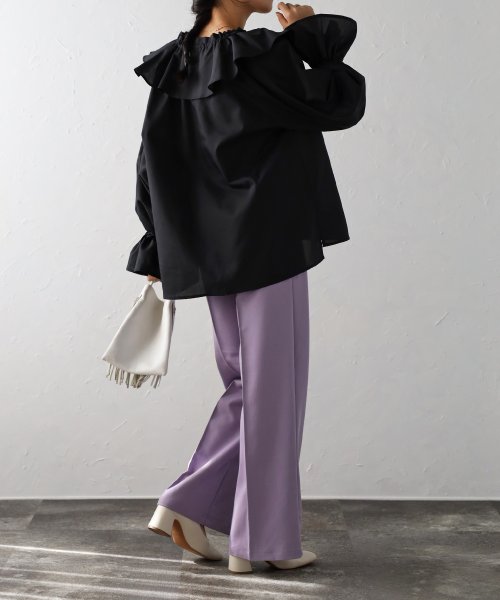 ラッフルカラーブラウス 人気・おすすめ｜使いやすい・旅行におすすめ 品質保証 全国発送 正規品・日本国内発送・安心保証付き