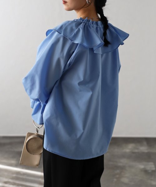 ラッフルカラーブラウス 人気・おすすめ｜使いやすい・旅行におすすめ 品質保証 全国発送 正規品・日本国内発送・安心保証付き