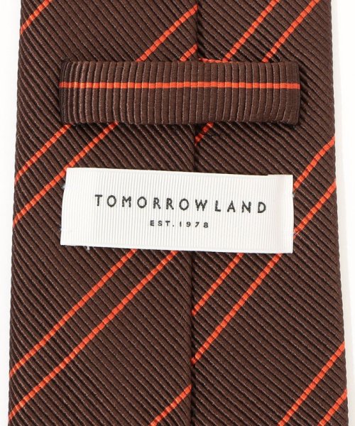 TOMORROWLAND GOODS(TOMORROWLAND GOODS)/TOMORROWLAND コットンシルク レジメンタルネクタイ/img02