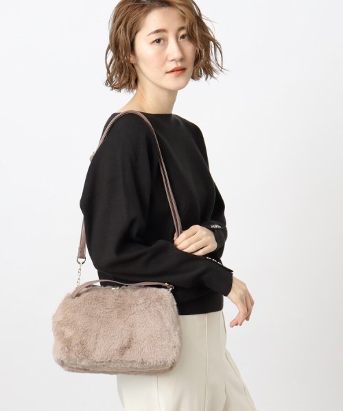 【ヒルナンデス！で紹介】ダブルハンドルエコファーチェーンショルダー 人気・おすすめ｜使いやすい・旅行におすすめ 品質保証 全国発送 日本国内発送・最短翌日お届け