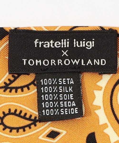 TOMORROWLAND GOODS(TOMORROWLAND GOODS)/Fratelli Luigi シルク バンダナ柄スカーフ/img02