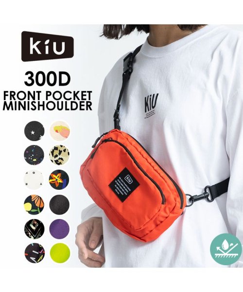 BACKYARD FAMILY(バックヤードファミリー)/キウ Kiu 300D フロントポケット ミニ ショルダーバッグ MINI SHOULDER BAG/img01