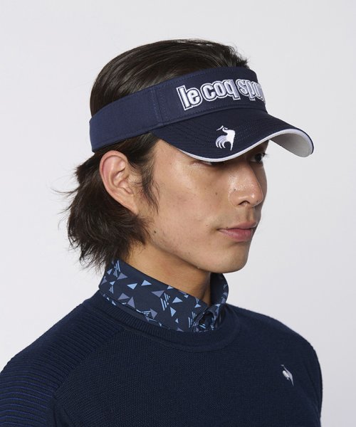 le coq sportif GOLF (ルコックスポルティフ（ゴルフ）)/定番ロゴサンバイザー (UVケア(UPF50)/img15