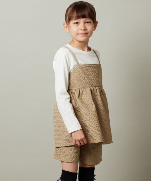 a.v.v(KID'S)(アー・ヴェ・ヴェキッズ)/[140－150]【セットアップ対応】フクレキャミドッキングカットソー/img05