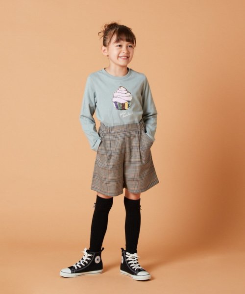 a.v.v(KID'S)(アー・ヴェ・ヴェキッズ)/[100－130]【セットアップ対応】タックショートパンツ/img19