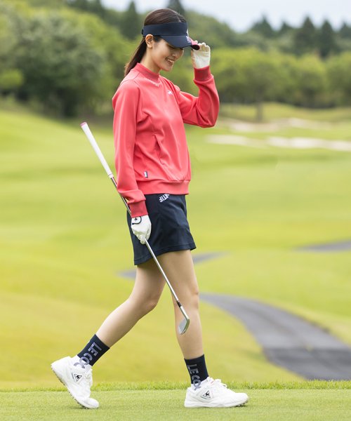 le coq sportif GOLF (ルコックスポルティフ（ゴルフ）)/【池田エライザ着用】バイカラーレギュラー丈ソックス/img02