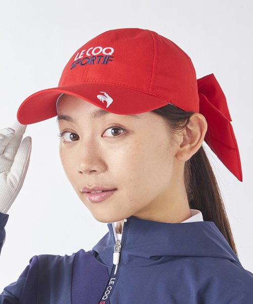 le coq sportif GOLF (ルコックスポルティフ（ゴルフ）)/【池田エライザ着用】ポニーテールキャップ/img09