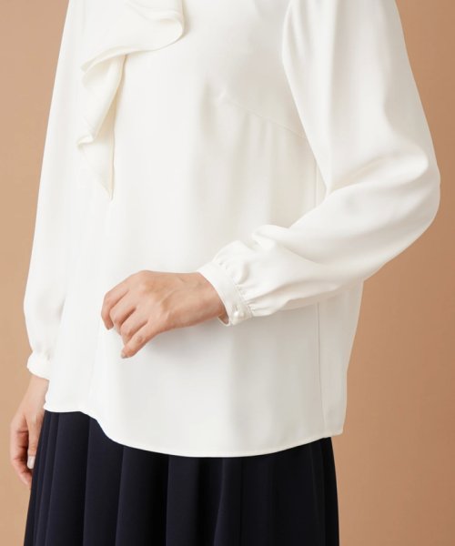 ラッフルフリルブラウス 