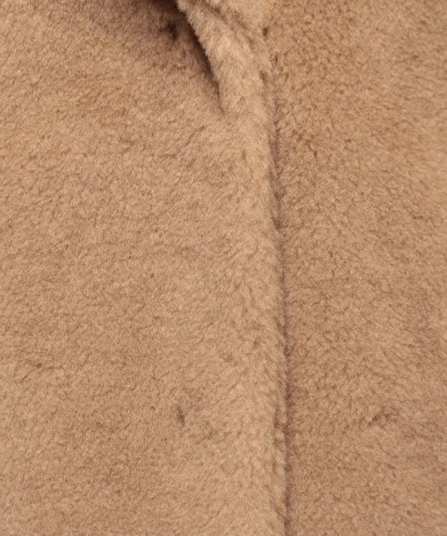 キャメルボアコクーンコート なし