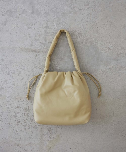 【EFOLE】フェイクレザー パデット ドローストリング トート バッグ 人気・おすすめ｜売れ筋商品・話題商品におすすめ 品質チェック済み 安心配送 今月のおすすめ