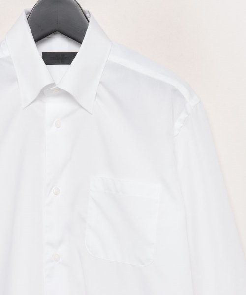 D'URBAN(ダーバン)/ブロードホワイトドレスシャツ(スナップダウン)/img02