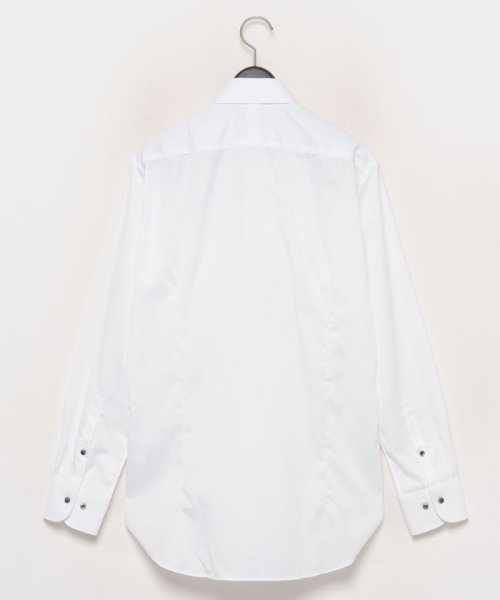 D'URBAN(ダーバン)/ドビーホワイトドレスシャツ(スナップダウン)/img01