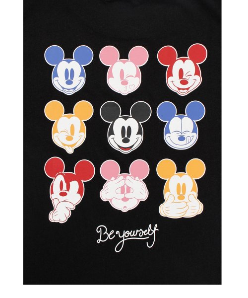 DISNEY(DISNEY)/【DISNEY/ディズニー】Mickey Mouse 天竺 プリント/刺繍 長袖Tシャツ/img09