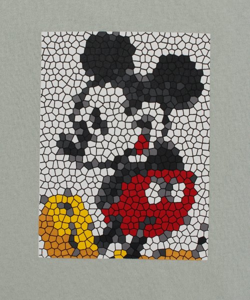 DISNEY(DISNEY)/【DISNEY/ディズニー】Mickey Mouse 天竺 プリント/刺繍 長袖Tシャツ/img10
