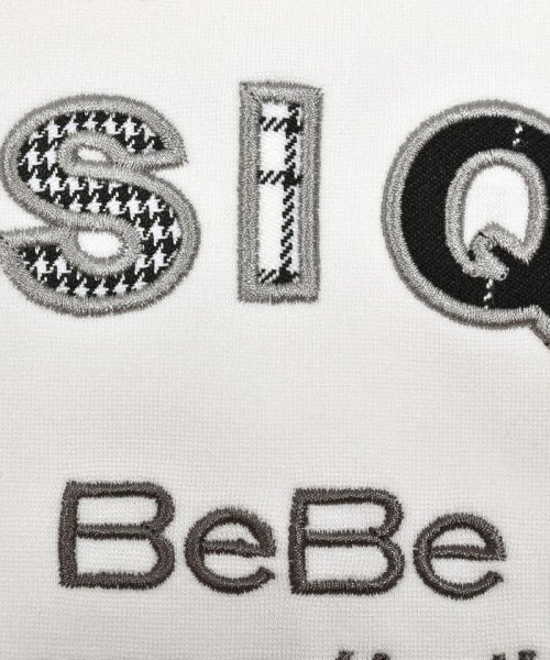 BeBe(ベベ)/ポンチチェックパッチロゴトレーナー(90～150cm)/img08