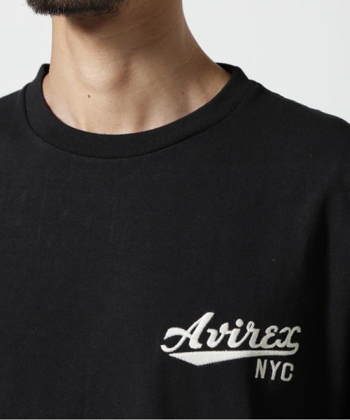 AVIREX(AVIREX)/《WEB&DEPOT限定》AMERICAN FLAGS L/S T－SHIRT / アメリカン フラッグス 長袖 Tシャツ / AVIREX/img06