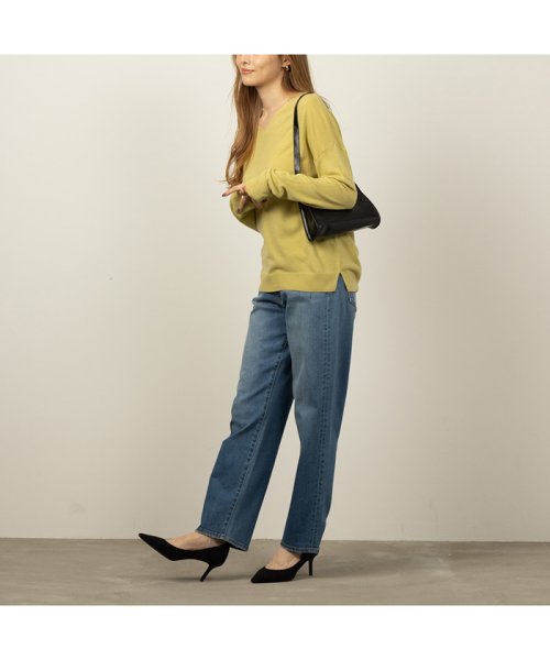 MAC HOUSE(women)(マックハウス（レディース）)/NAVY ネイビー カシミヤタッチVネックプルオーバー 112335801/img18