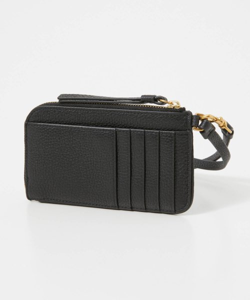 トリーバーチ TORY BURCH 148984 カードケース レディース ミラージップ カードホルダー レザー フラグメントケース ビジネス パスケース ロゴ 5cm また