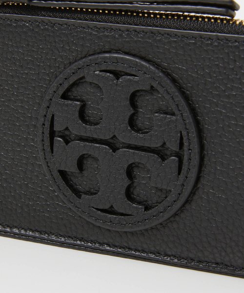 トリーバーチ TORY BURCH 148984 カードケース レディース ミラージップ カードホルダー レザー フラグメントケース ビジネス パスケース ロゴ 5cm また