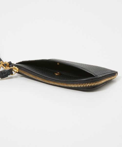 トリーバーチ TORY BURCH 148984 カードケース レディース ミラージップ カードホルダー レザー フラグメントケース ビジネス パスケース ロゴ 5cm また