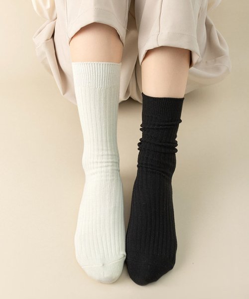 shoppinggo(ショッピングゴー)/靴下 ソックス レディース アンクル 冷えとり靴下 蒸れない くつ下 socks フットウェア アンクルソックス 黒白 可愛い カジュアル おしゃれ/img12