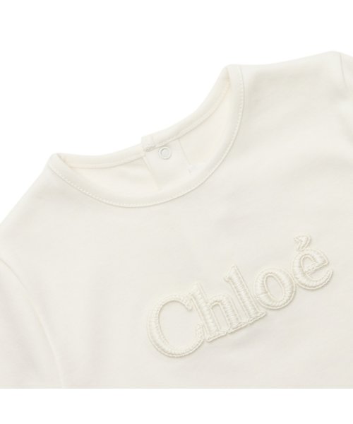 Chloe(クロエ)/クロエ Tシャツ・カットソー ベビー ホワイト ガールズ CHLOE C05450 117/img03