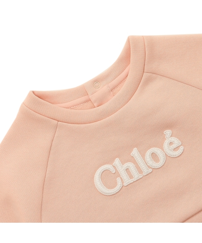 クロエ スウェット ベビー ピンク ガールズ CHLOE C05456 45K