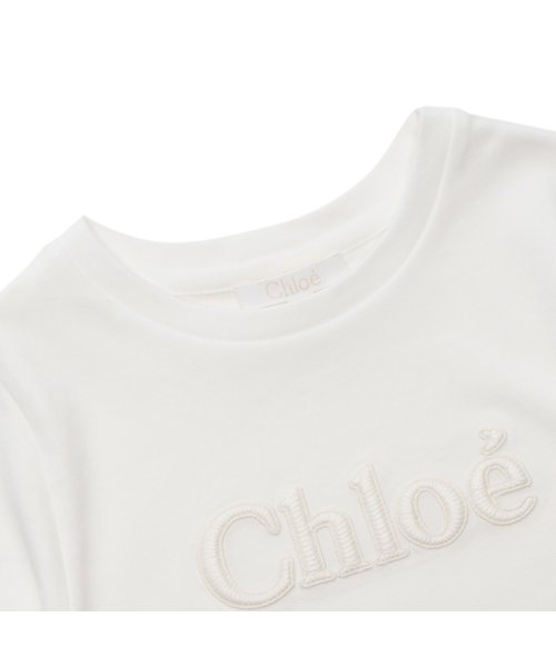Chloe(クロエ)/クロエ Tシャツ・カットソー キッズ ホワイト ガールズ CHLOE C15E26 117/img03