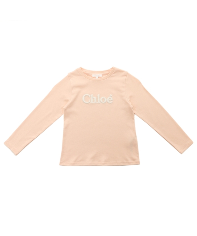 クロエ Tシャツ・カットソー キッズ ピンク ガールズ CHLOE C15E26 45K