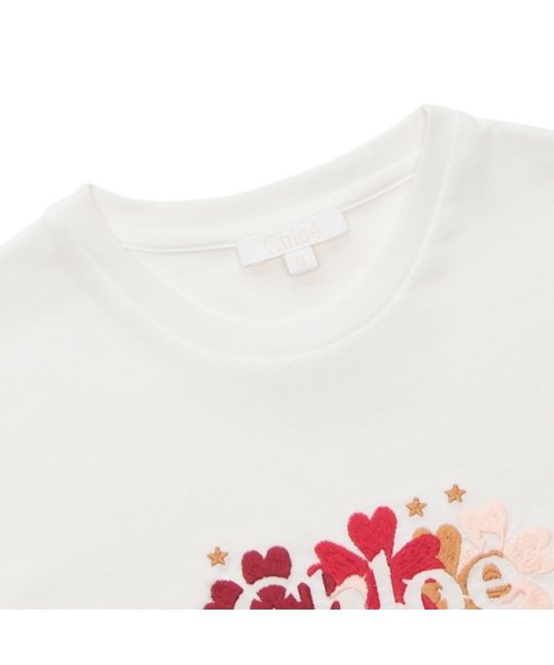 Chloe(クロエ)/クロエ Tシャツ・カットソー キッズ ホワイト ガールズ CHLOE C15E34 117/img03