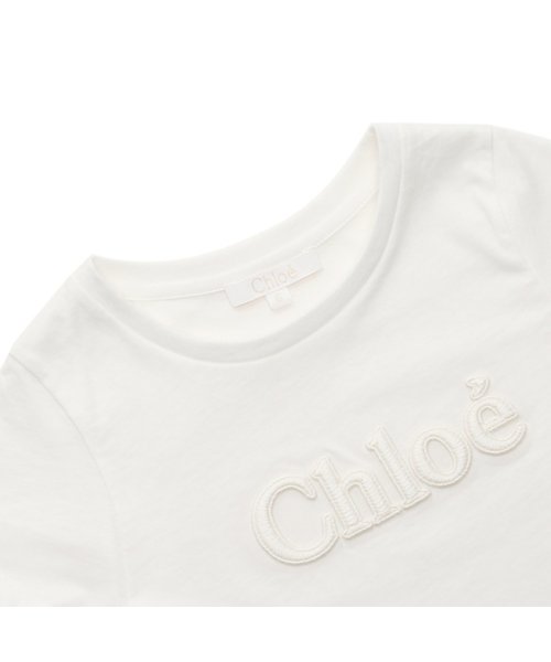 Chloe(クロエ)/クロエ Tシャツ・カットソー キッズ ホワイト ガールズ CHLOE C15E35 117/img03