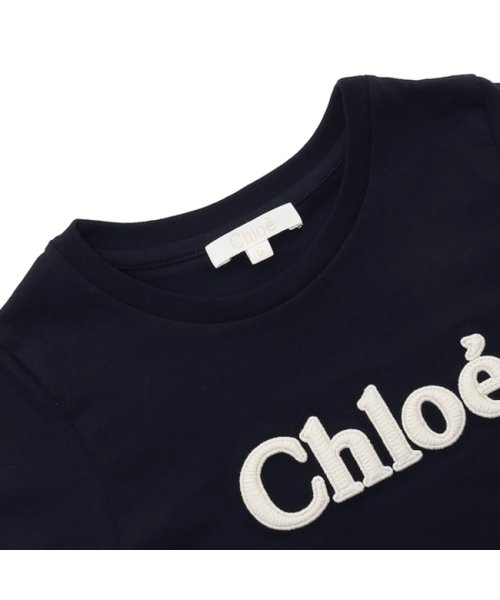 Chloe(クロエ)/クロエ Tシャツ・カットソー キッズ ネイビー ガールズ CHLOE C15E35 859/img03