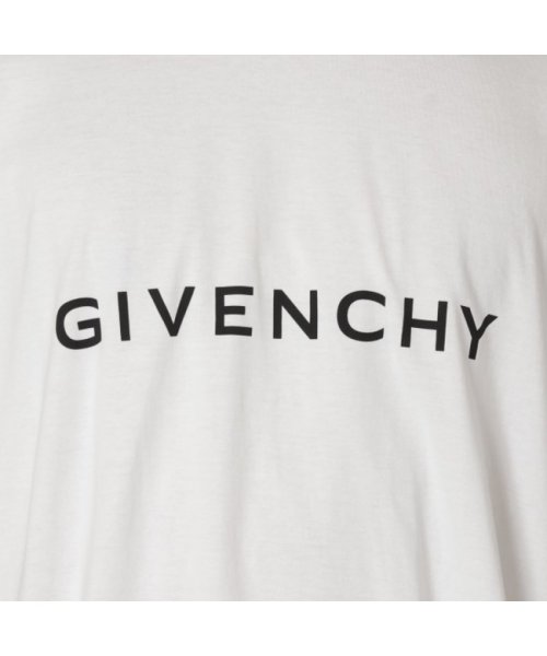 GIVENCHY(ジバンシィ)/ジバンシィ Tシャツ・カットソー スリムTシャツ ロゴ ホワイト メンズ GIVENCHY BM716G3YAC 100/img04