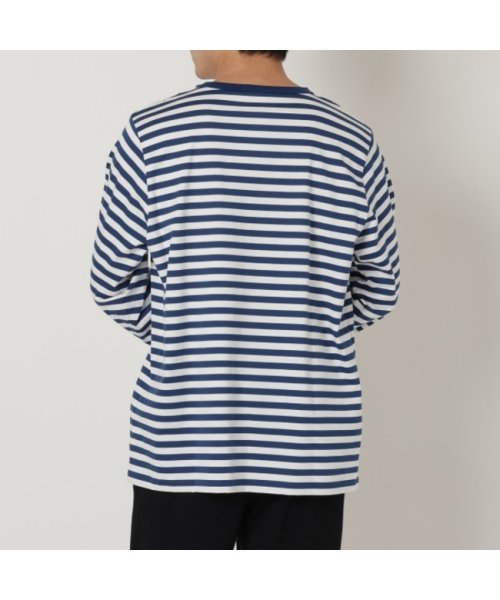 Marimekko(マリメッコ)/マリメッコ Tシャツ・カットソー ロングTシャツ ストライプ ブルー メンズ MARIMEKKO 092094 866/img03