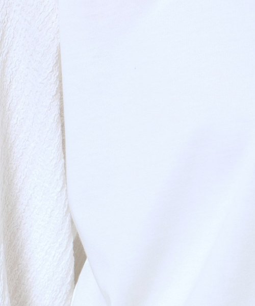 SHOO・LA・RUE Cutie Blonde(シューラルー　キューティーブロンド)/お袖異素材 デザイントップス/img20
