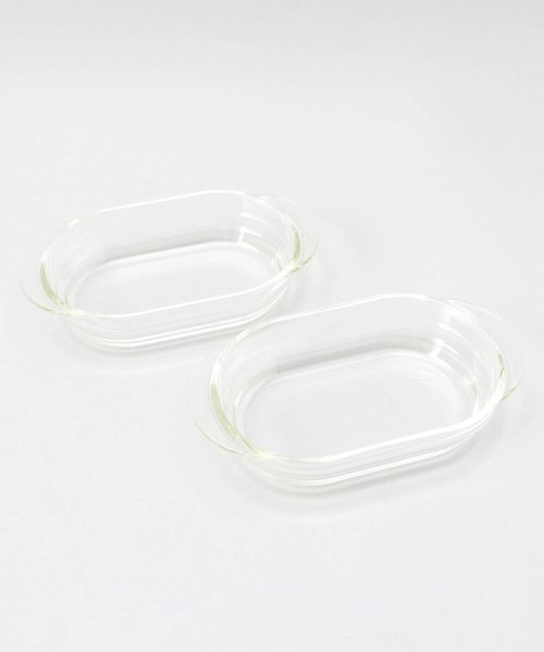 ２１２ＫＩＴＣＨＥＮ　ＳＴＯＲＥ(212キッチンストア)/耐熱ガラス製グラタン皿 2個セット ＜HARIO ハリオ＞/img01