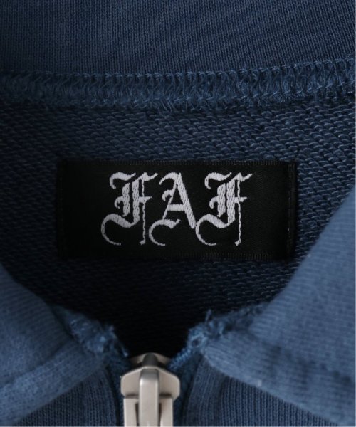 【FAF (FAKE AS FLOWERS) / フェイク アス フラワーズ】HALF ZIP SWEAT TOP FAKE AS FLOWERS FAF フェイク アス フラワーズ
