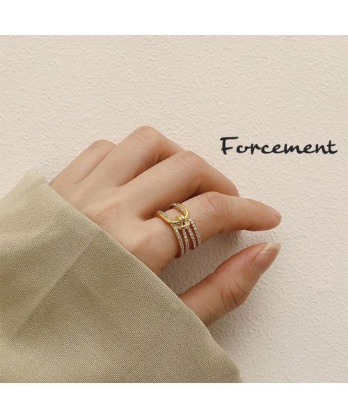 Forcement(フォースメント)/ベルト風オープンリング/img01