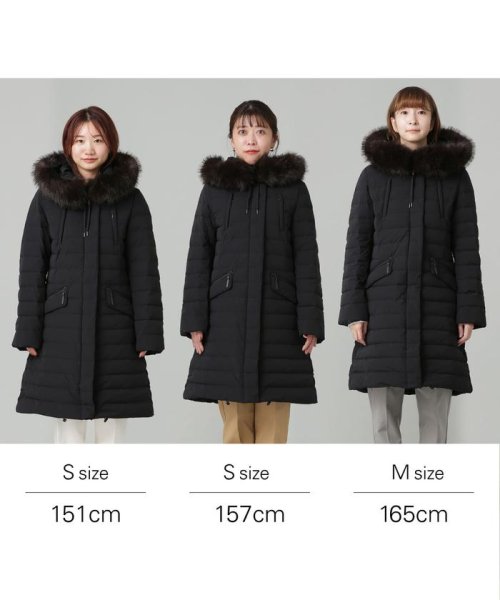 「西川ダウン(R)」ストレッチロングシェイプダウン 西川ダウン で定番人気のウエストシェイプ型ロングダウンに新型が登場