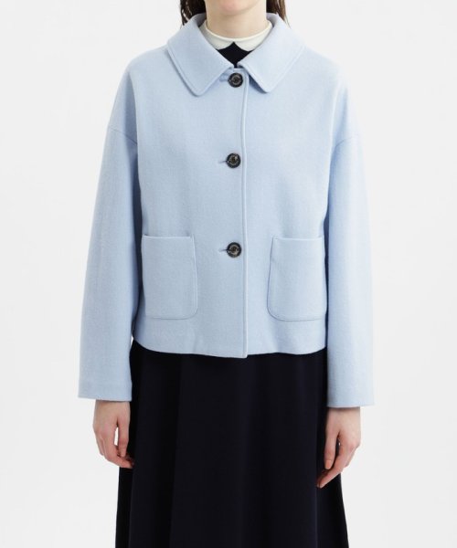 CATON(ケイトン) ソフトツイードブルゾン 