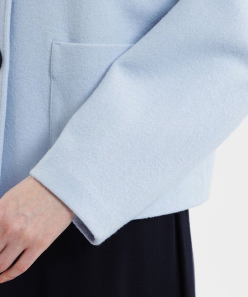 CATON(ケイトン) ソフトツイードブルゾン 