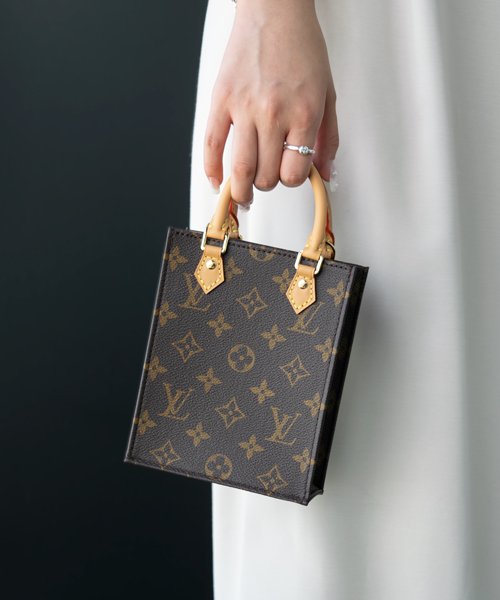 LOUIS VUITTON(ルイ・ヴィトン)/LOUIS VUITTON ルイ ヴィトン PETIT SAC PLAT プティット サックプラ ショルダー バッグ 2WAY/img01