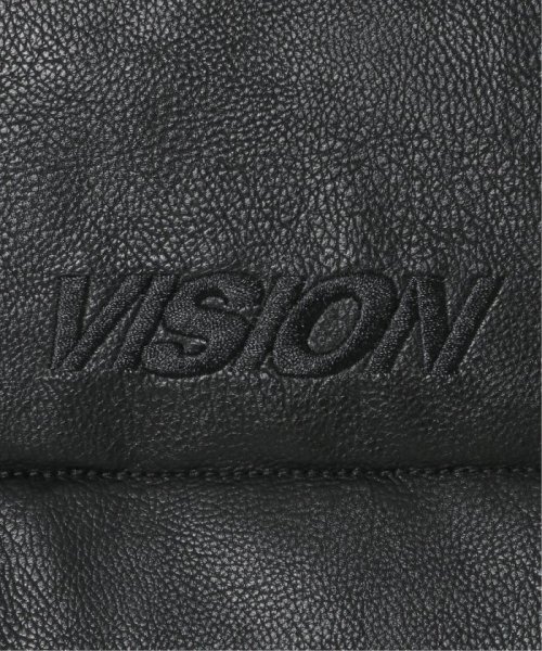 VENCE　EXCHANGE(ヴァンス　エクスチェンジ)/【ユニセックス】VISION STREET WEAR ヴィジョンストリートウェア 中綿フェイクレザーブルゾン/img17