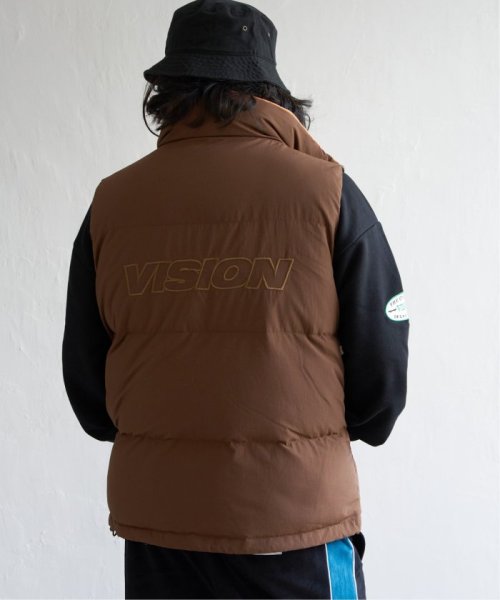 VENCE　EXCHANGE(ヴァンス　エクスチェンジ)/VISION STREET WEAR ヴィジョンストリートウェア中綿ナイロンベスト/img09